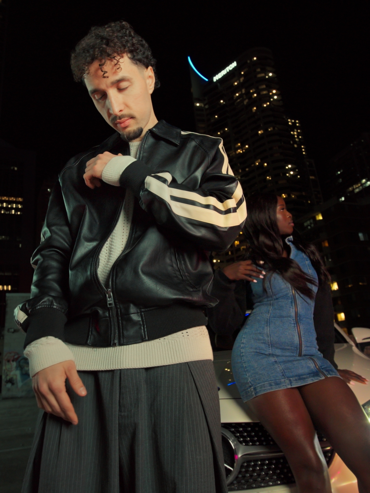 Music video still, Sydney shoot