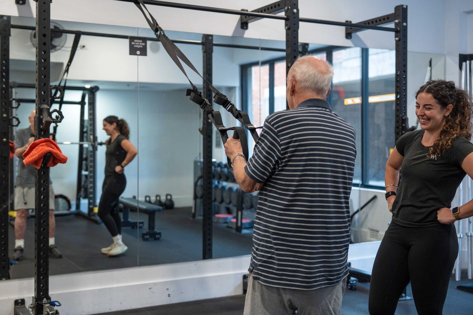 TRX coaching session Watt St Athletic
