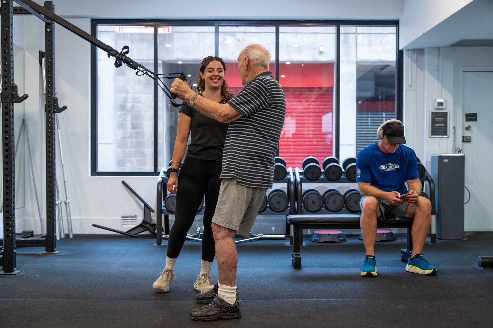 Coach and client Watt St Athletic