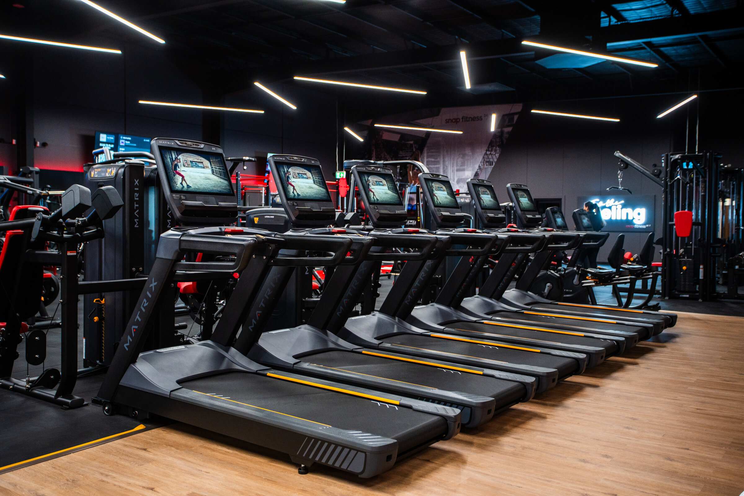 Snap Fitness Tuggerah cardio equipment